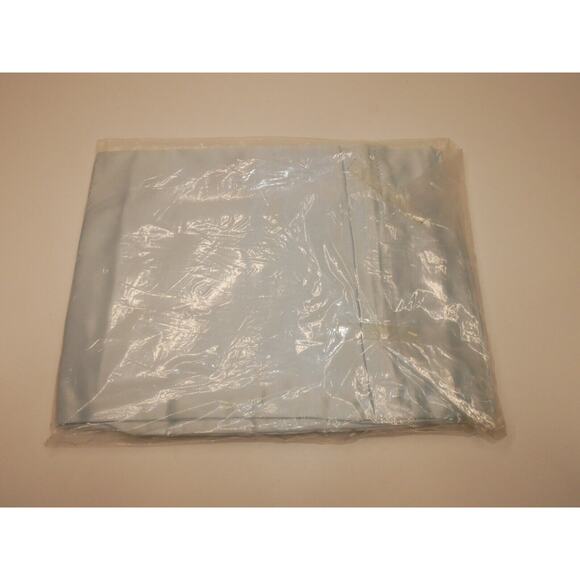 VTG Protect A Set Acetate Satin Pillow Case Baby Blue - Picture 4 of 6